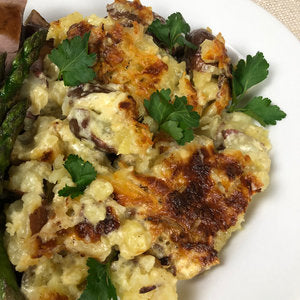 SMASHED POTATOES AU GRATIN – Broad Arrow Farm Market & Butcher