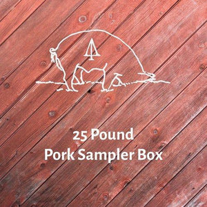 25 Pound Pork Sampler Box