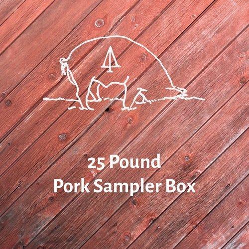 25 Pound Pork Sampler Box