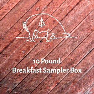 10 Pound Breakfast Sampler Box
