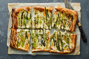 Asparagus & Goat Cheese Tart